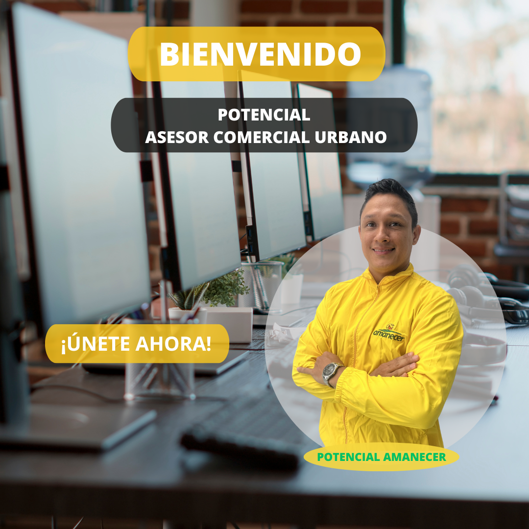 Potencial - Asesor comercial urbano.